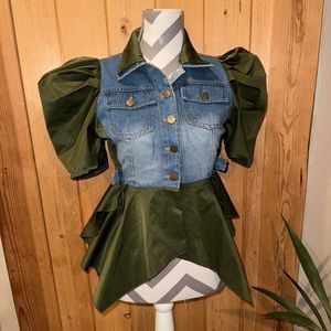 Love, highlight Denim vest